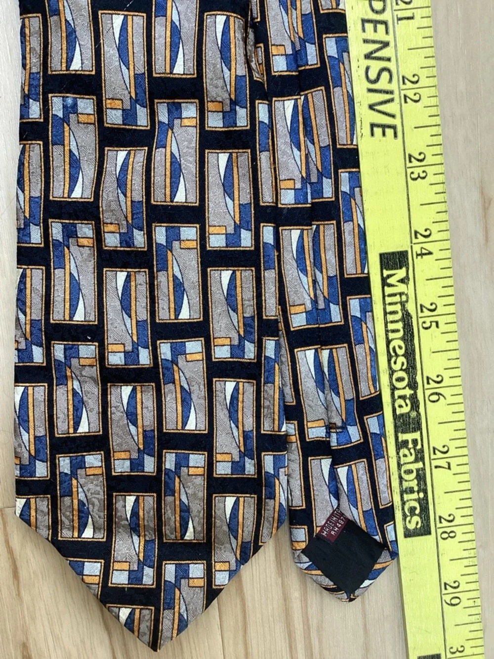 CC Hughes 100% Silk Made In Italy Neck Tie Abstract Nautical‎ Sailboat Geometric